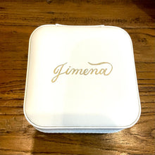Cargar imagen en el visor de la galería, Mini Joyero de Viaje Personalizado